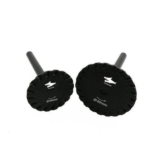 Diashark 30/40mm Mini Turbo Carving Saw Blade 2pcs Cutting Granite Marble Stone with 6mm Shank