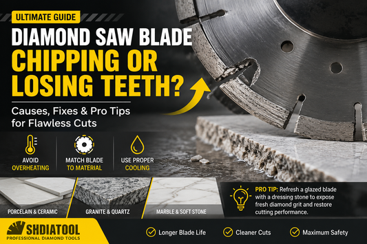 Why Is My Diamond Saw Blade Chipping or Losing Teeth? Causes, Fixes & Pro Tips (2026)