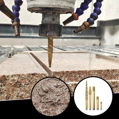 Diashark CNC Diamond Engraving Router Bit Stone Milling Cutter Engraver Marble Granite Tool Blades Carving Knife