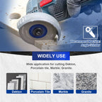 Diashark 75/115/125mmcs Porous Widened Cutting Blade  Ultra-Thin Disc Porcelain Tile Marble Glass Granite