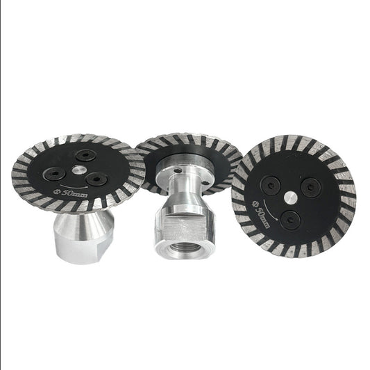 Diashark 30/40/50mm Mini Narrow Turbo Rim Engraving Diamond Blades for Cutting Granite
