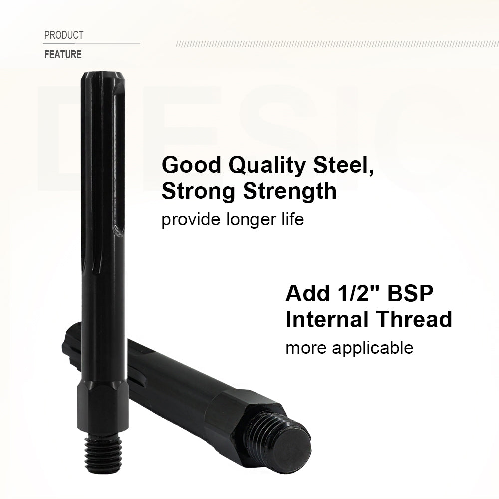 DIASHARK Adapter M14 or 5/8"-11/ or M16 Male Thread to SDS-Max Shank