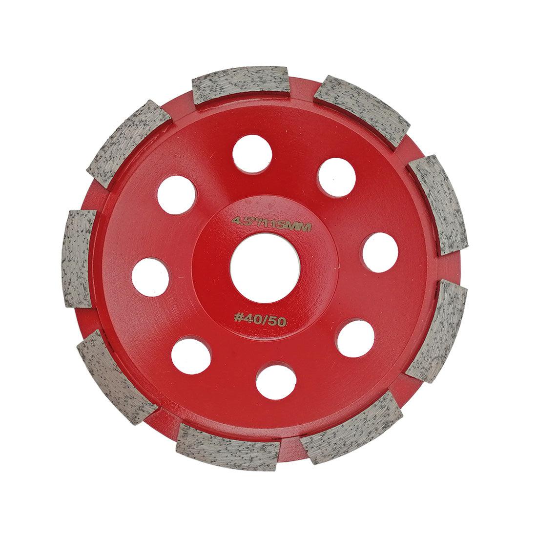 Diashark Concrete Turbo Row Diamond Grinding Cup Wheel Hard Masonry Marble Weld Turbo Cup Disc Fits 7/8 Inch Arbor from 4" to 7"
