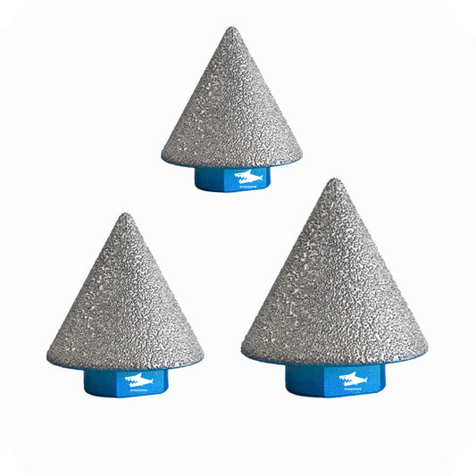Diashark Diamant-Fasfräser 35/38/50mm Fliesen Stein Keramik Granit M14 Gewinde