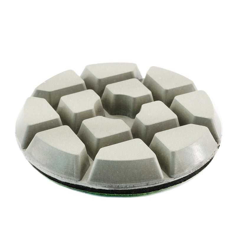 DIASHARK 6pcs/9pcs Discos de pulido de hormigón con diamante, lijado de suelos de hormigón, diámetro 3"/80MM