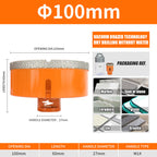Diashark 6-100MM M14 Diamond Drill Bits Hole Saw Cutter for Porcelain Tile Granite Mortater Marble