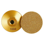 Diashark 2 inch Vacuum Brazed Flat Grinding Wheel for Granite Marble Concrete