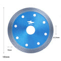 Diashark 4/4.5/5inch Superthin Diamond Turbo Saw Blade For Ceramic Tile  Marble