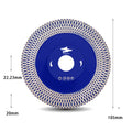 Diashark 4inch/4.5inch/5inxh X Mesh Turbo Saw Blade Diamond Cutter Tile Ceramic Marble Stone