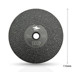 Diashark Vacuum Brazed Diamond Flat Grinding Wheel 5/8-11 Arbor