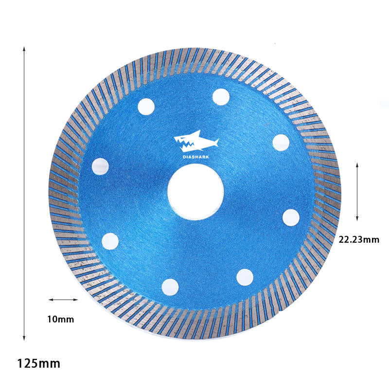 Diashark 4/4.5/5inch Superthin Diamond Turbo Saw Blade For Ceramic Tile  Marble