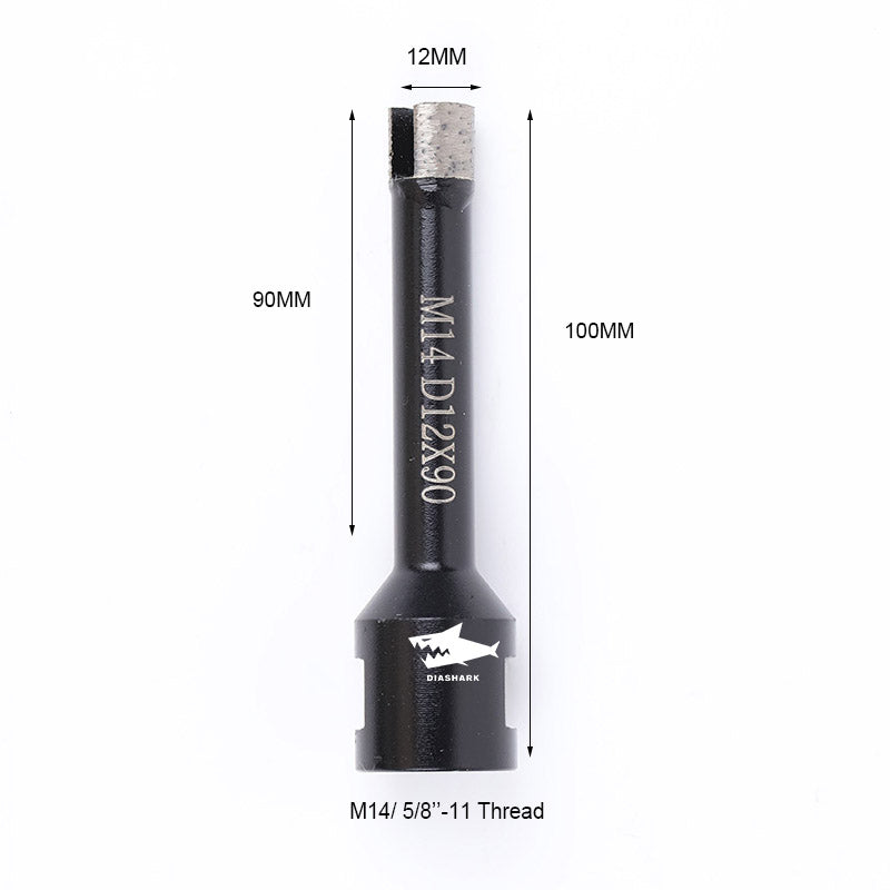 Diashark Diamond Drill Core Bit Laser Welded 6-35mm for Hard Stone Concrete Granite