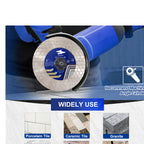 Diashark Saw Blade 5pcs 4/4.5/5 Inchs Cutting Grinding Ceramic Granite Marble