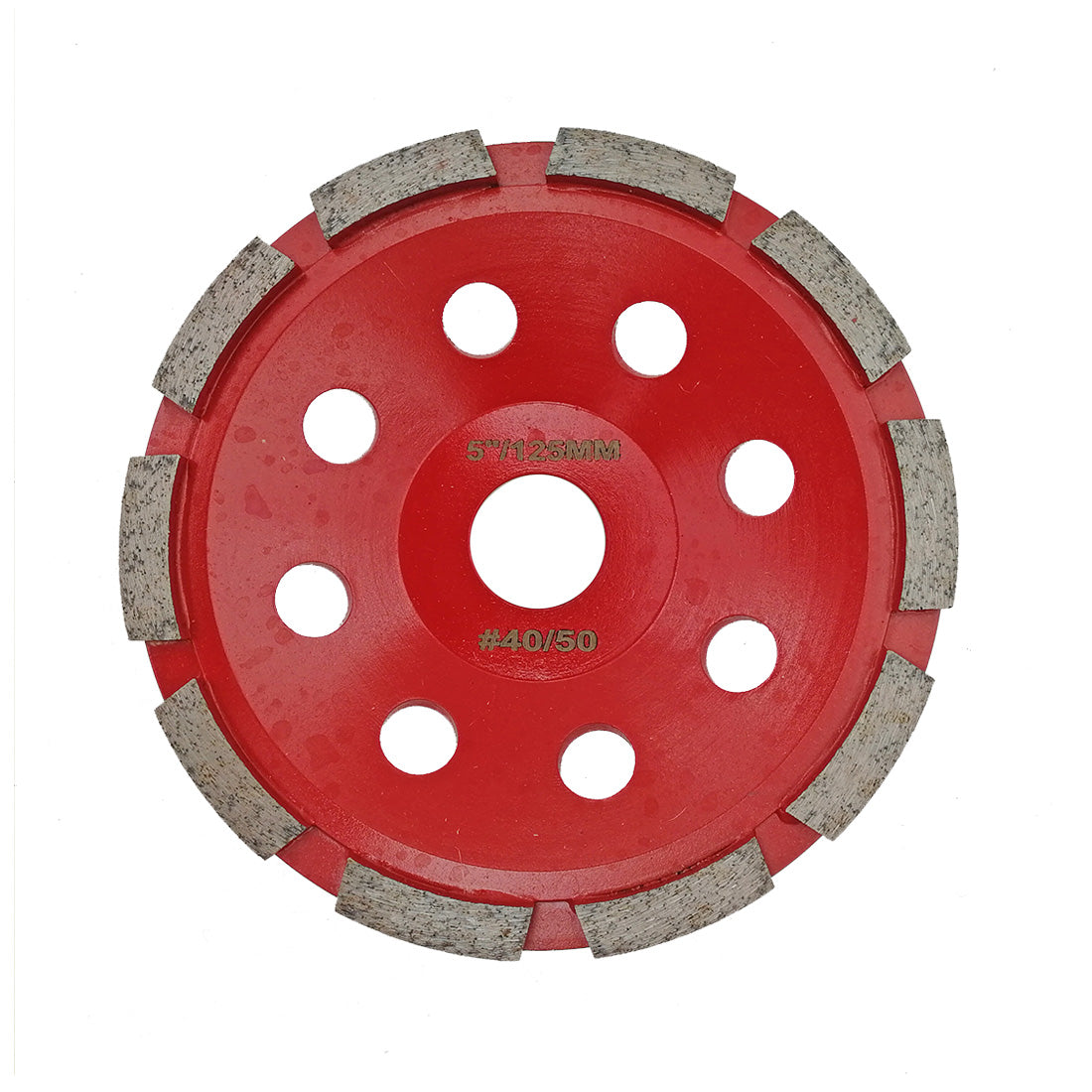 Diashark Concrete Turbo Row Diamond Grinding Cup Wheel Hard Masonry Marble Weld Turbo Cup Disc Fits 7/8 Inch Arbor from 4" to 7"