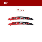 DIASHARK 2/3/5pcs 10”/12”/15" Japanese Teeth Reciprocating Saw Blade 5TPI for Wood Pruning Tree Trimming Wood Cutting with Storage Box