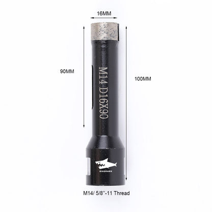 Diashark Diamond Drill Core Bit Laser Welded 6-35mm for Hard Stone Concrete Granite