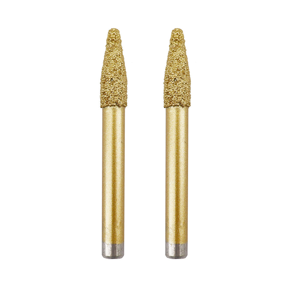 Diashark CNC Diamond Engraving Router Bit Stone Milling Cutter Engraver Marble Granite Tool Blades Carving Knife