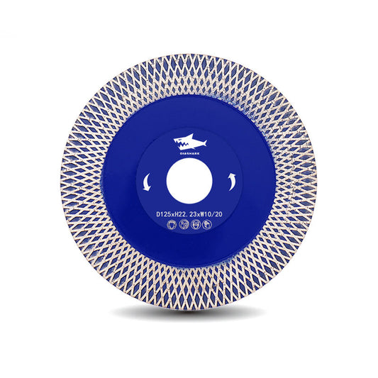 Diashark 4inch/4.5inch/5in X Mesh Turbo Saw Blade Diamond Cutter Tile Ceramic Marble Stone