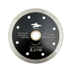 Diashark 4" 4.5"Continuous Rim Diamond Blade Wet cutting Ceramic Tile