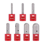 Diashark 6-30mm Diamond Finger Milling Bits Porcelain Ceramic Marble M14 or 5/8-11 Thread