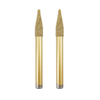 Diashark CNC Diamond Engraving Router Bit Stone Milling Cutter Engraver Marble Granite Tool Blades Carving Knife