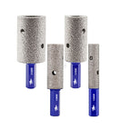 SHDIATOOL Brocas fresadoras de diamante para dedos, porcelana, cerámica, mármol, granito, vástago hexagonal