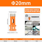 Diashark 6-100MM M14 Diamond Drill Bits Hole Saw Cutter for Porcelain Tile Granite Mortater Marble