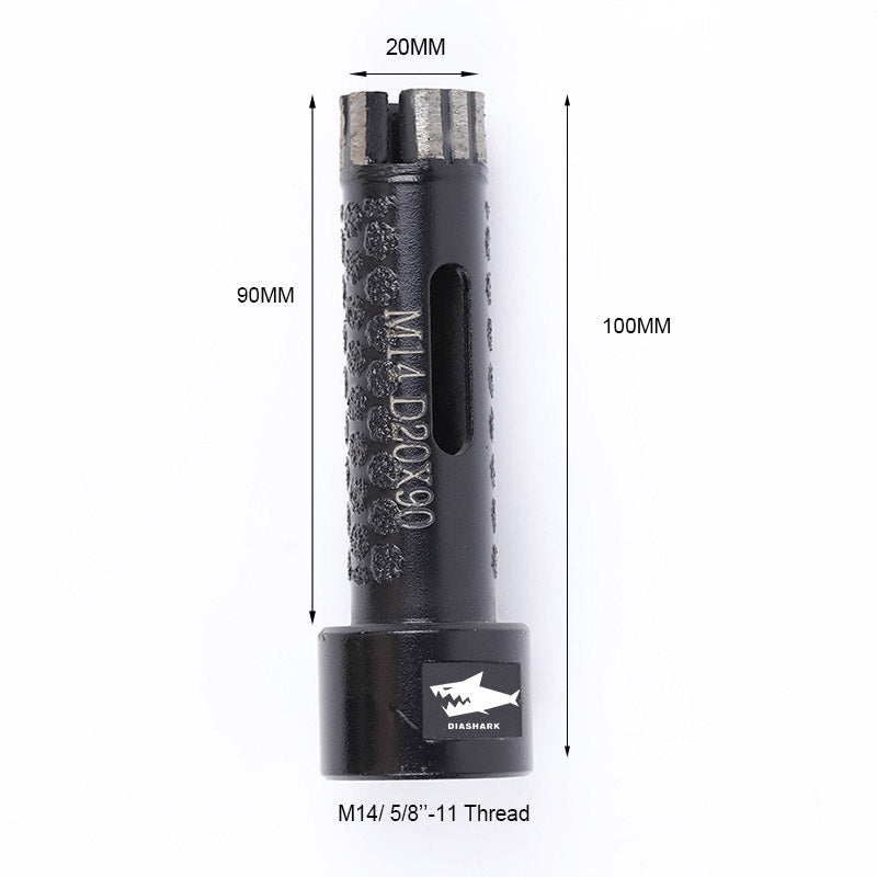 Diashark Diamond Drill Core Bit Laser Welded 6-35mm for Hard Stone Concrete Granite
