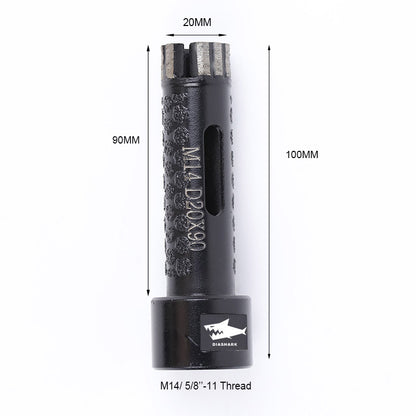 Diashark Diamond Drill Core Bit Laser Welded 6-35mm for Hard Stone Concrete Granite