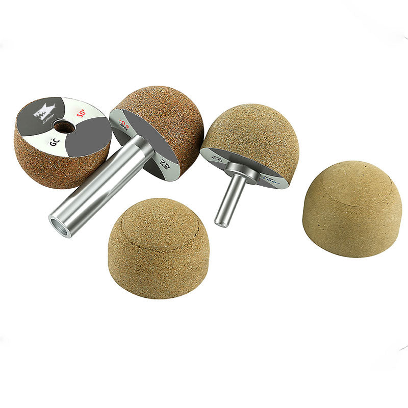 Diashark 50mm Silicon Carbide grinding wheel for Pebble Stone #50/100/200