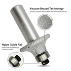 Diashark Diamond Router Bits with 1/2" Shank for Granite Marble 31 sizes 2pcs