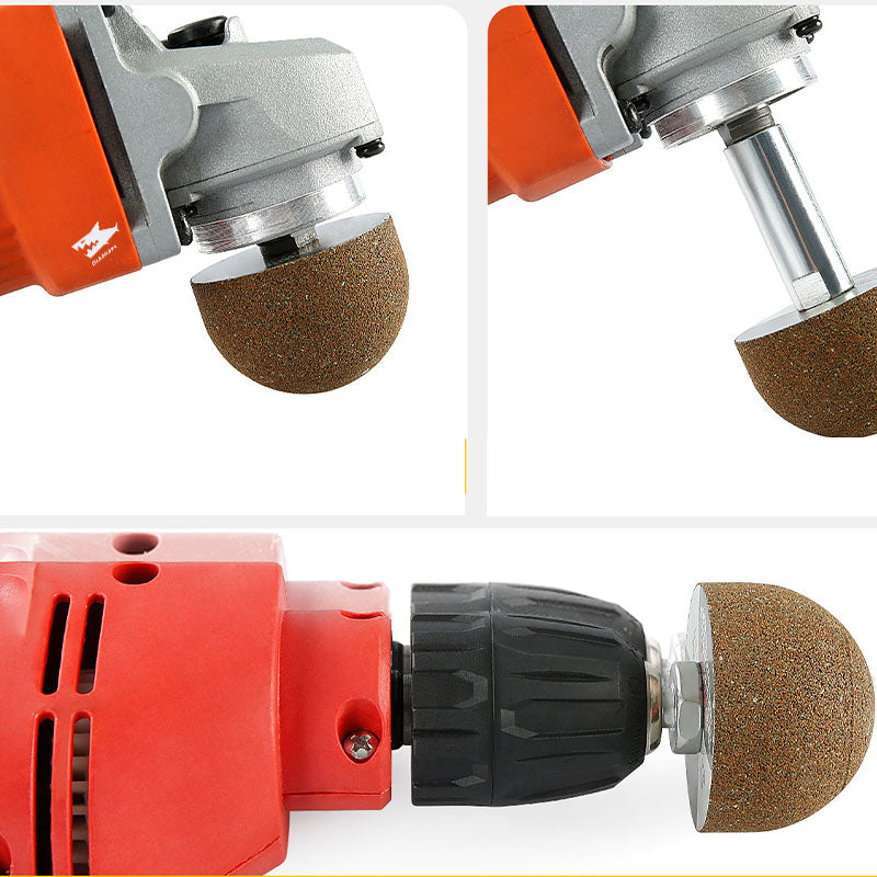 Diashark 50mm Silicon Carbide grinding wheel for Pebble Stone #50/100/200