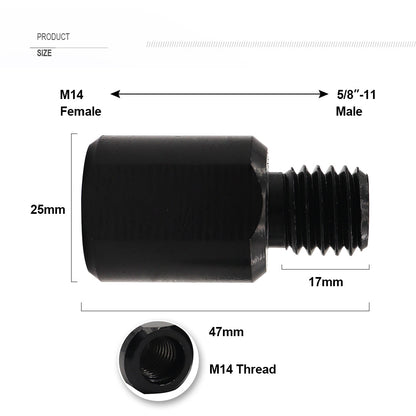 DIASHARK M14 5/8''-11 M10 Thread Adapter Drill Bits  Grinding Wheel Connection Converter