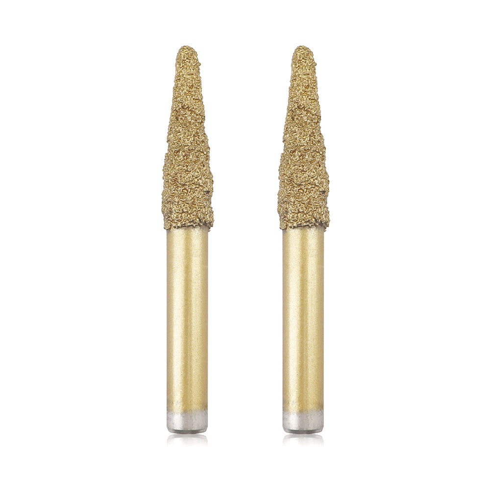 Diashark CNC Diamond Engraving Router Bit Stone Milling Cutter Engraver Marble Granite Tool Blades Carving Knife