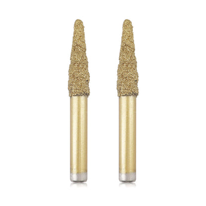 Diashark CNC Diamond Engraving Router Bit Stone Milling Cutter Engraver Marble Granite Tool Blades Carving Knife