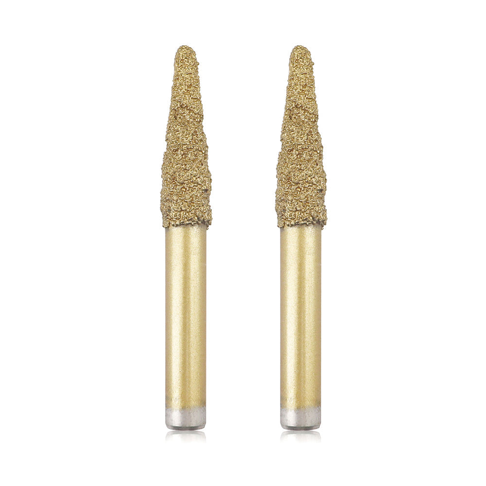 Diashark CNC Diamond Engraving Router Bit Stone Milling Cutter Engraver Marble Granite Tool Blades Carving Knife