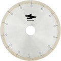 Diashark Wet Blade J-Slot Continuous Rim 2pcs 8"10"12"14"Cutting Ceramic Marble