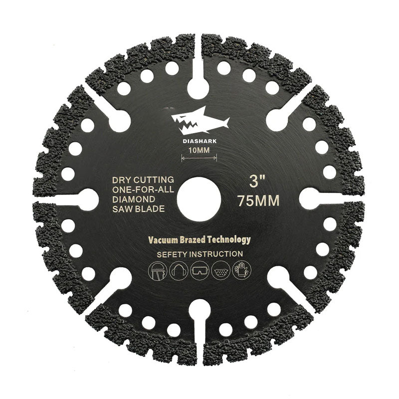 Diashark  3"/4.5''/5''/7''/9'' Diamond Saw Blade for All Purpose