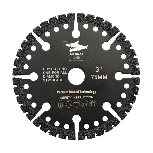Diashark Diamant-Sägeblatt für alle Anwendungen, 75mm/115mm/125mm/180mm/230mm