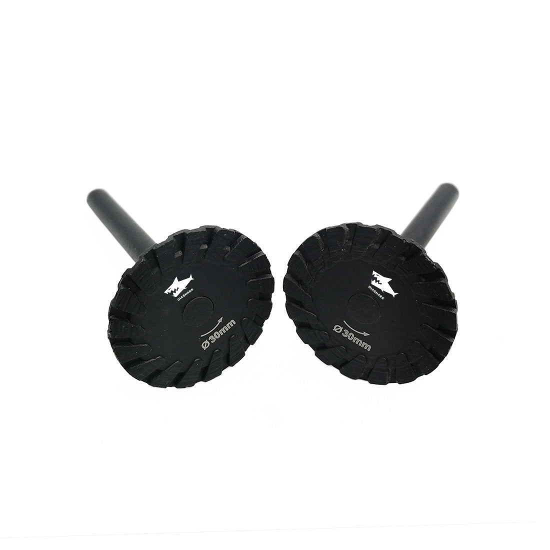 Diashark 30/40mm Mini Turbo Carving Saw Blade 2pcs Cutting Granite Marble Stone with 6mm Shank