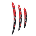 DIASHARK 2/3/5pcs 10”/12”/15" Japanese Teeth Reciprocating Saw Blade 5TPI for Wood Pruning Tree Trimming Wood Cutting with Storage Box