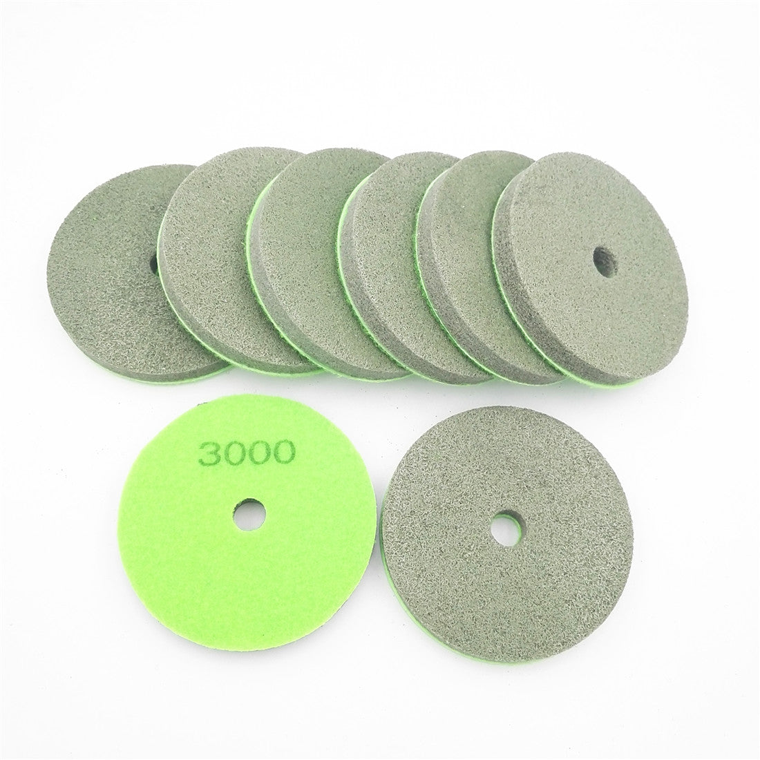 4" Schwammfaser-Polierpads für Marmor und weichere Steine
