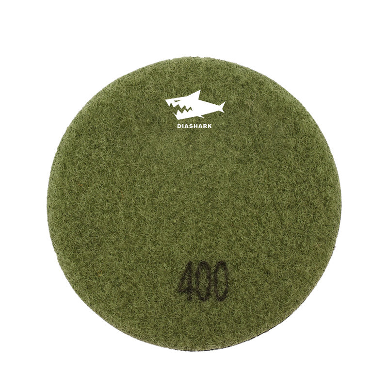 DIASHARK 6pcs/9pcsDiamond Concrete Polishing Pads Sanding Discs for Concrete Floor Dia 3"/80MM