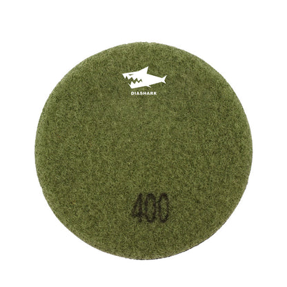 DIASHARK 6pcs/9pcs Discos de pulido de hormigón con diamante, lijado de suelos de hormigón, diámetro 3"/80MM