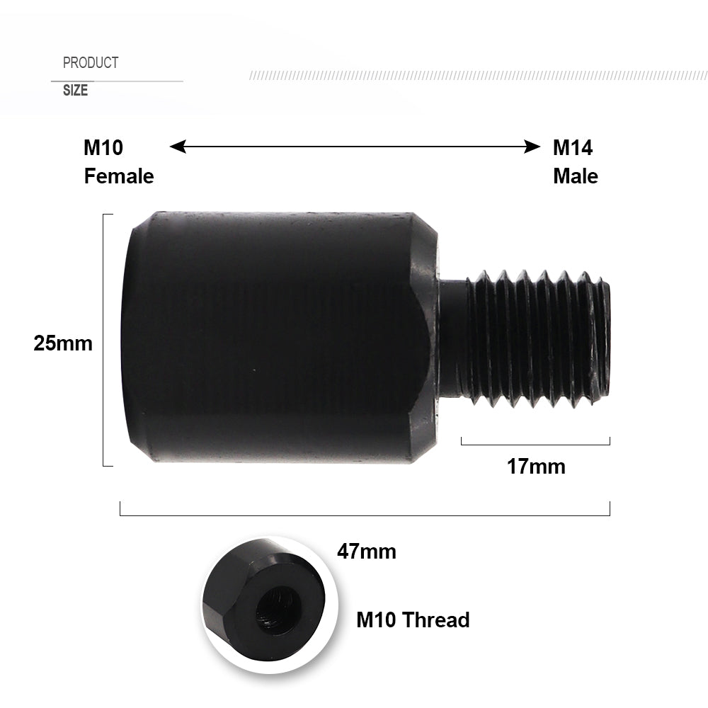 DIASHARK M14 5/8''-11 M10 Thread Adapter Drill Bits  Grinding Wheel Connection Converter