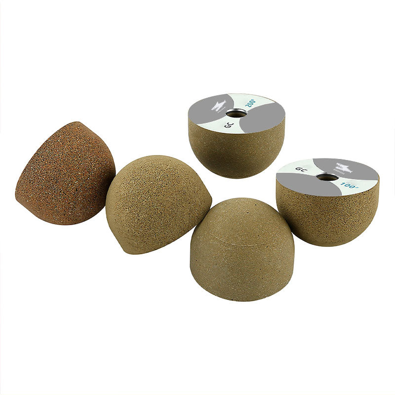 Diashark 50mm Silicon Carbide grinding wheel for Pebble Stone #50/100/200
