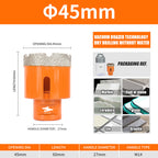 Diashark 6-100MM M14 Diamond Drill Bits Hole Saw Cutter for Porcelain Tile Granite Mortater Marble