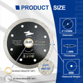 Diashark 4" 4.5"Continuous Rim Diamond Blade Wet cutting Ceramic Tile
