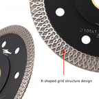 Diashark 4"4.5"5"7"8"9"10" 12"14" X Mesh Turbo Diamond Blade for Tile Ceramic Marble