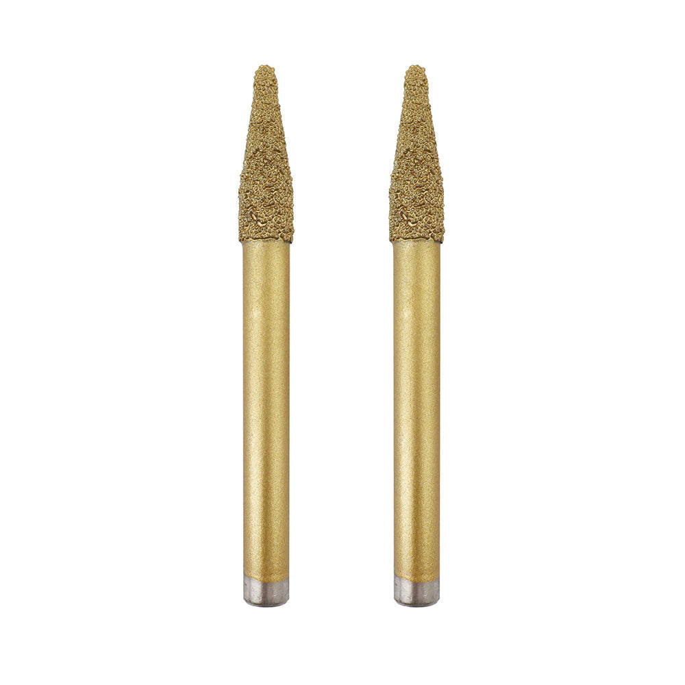 Diashark CNC Diamond Engraving Router Bit Stone Milling Cutter Engraver Marble Granite Tool Blades Carving Knife